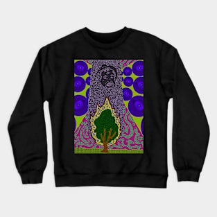 Duncan Trussell Burning Bush Crewneck Sweatshirt